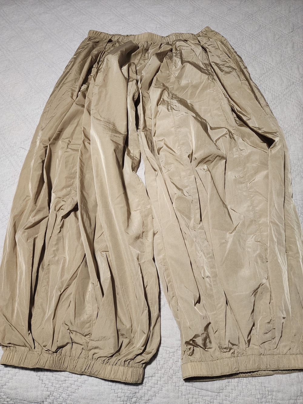 BDG Men's Tan Elastic-Waist Jogger Pants